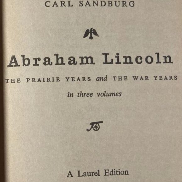 ABRAHAM LINCOLN by Carl Sandburg. 3-book set in original 1960 box. - Picture 4 of 4